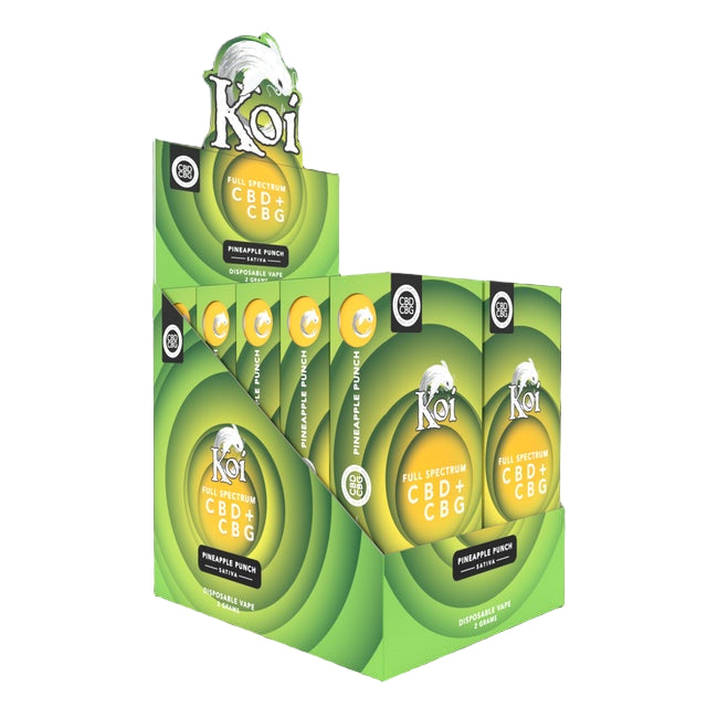 Koi CBD + CBG Vape Natural Aid Distributors Koi CBD + CBG Vape Natural Aid Distributors
