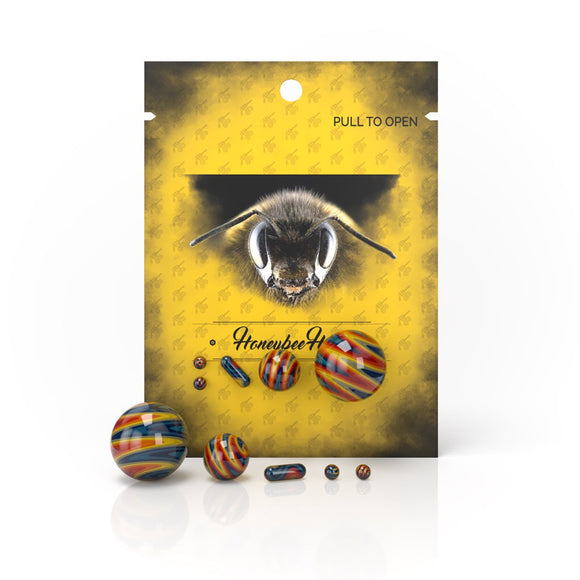 Honeybee Herb Wig Wag Marble Sets | 5 piece