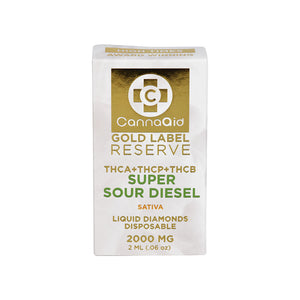 CannaAid Gold Label Reserve THCA Blend Disposable Vape | 2mL