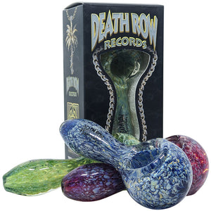 Death Row Records - 3.75" Assorted Frit Spoon Hand Pipe