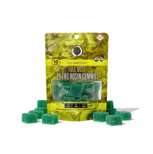 Full Dose Delta 9 THC Rosin Gummies Full Spectrum 1100MG