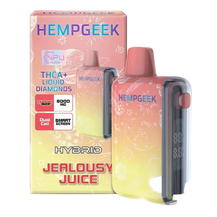 Hemp Geek THCA + Liquid Diamonds Blend 8g Disposable Natural Aid Distributors Hemp Geek THCA + Liquid Diamonds Blend 8g Disposable Natural Aid Distributors