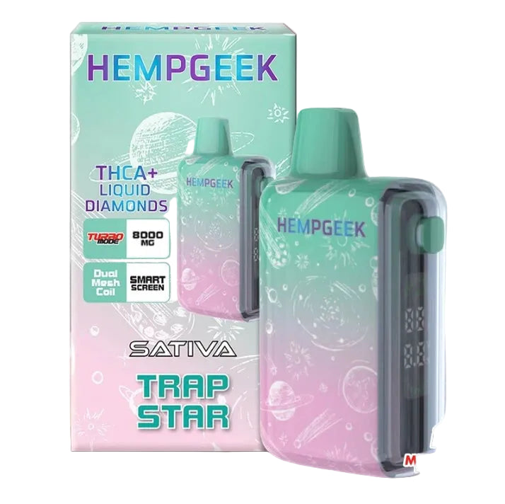 Hemp Geek THCA + Liquid Diamonds Blend 8g Disposable Natural Aid Distributors Hemp Geek THCA + Liquid Diamonds Blend 8g Disposable Natural Aid Distributors