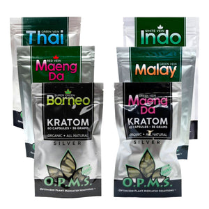 OPMS Kratom Silver Capsules