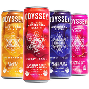 Odyssey Mushroom Sparkling Elixir | 12oz