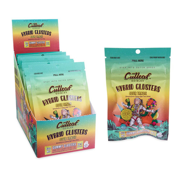 Cutleaf Exotics 100mg Gummy Clusters