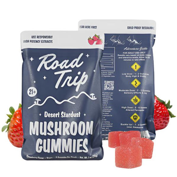 Road Trip Mushroom Gummies Desert Stardust