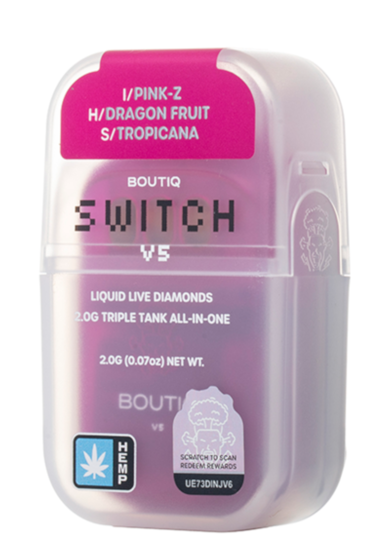 boutiq switch liquid live diamonds vape ZAP x Instafill Disposable Vape Review main image 0