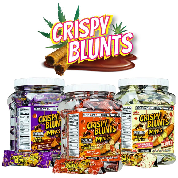 Crispy Blunts Minis - Mad Honey 15000mg