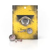 Honeybee Herb Glass Mushroom Pillar Terp Set