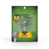 Honeybee Herb Glass Flower Bowl