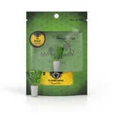 Honeybee Herb Glass Flower Bowl