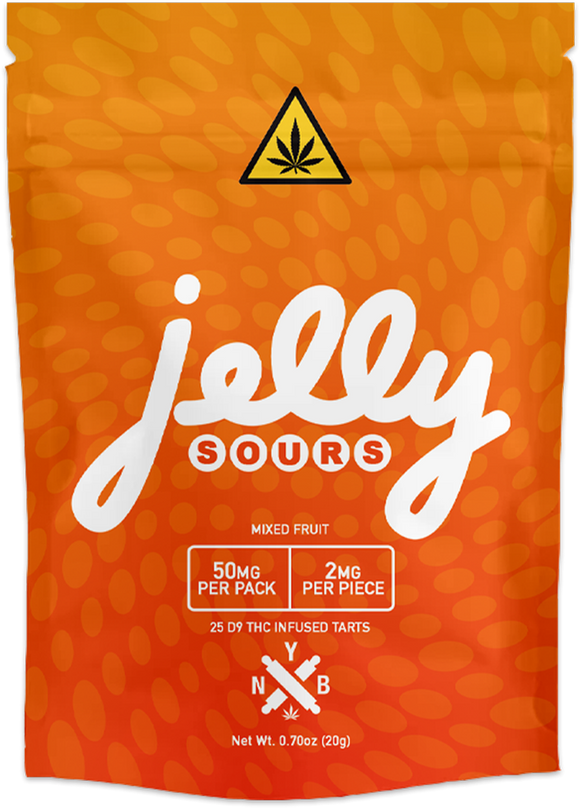 Jelly THC Sweet & Sour Tarts