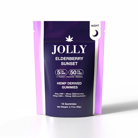 Jolly CBD | CBN Elderberry Sunset Gummies