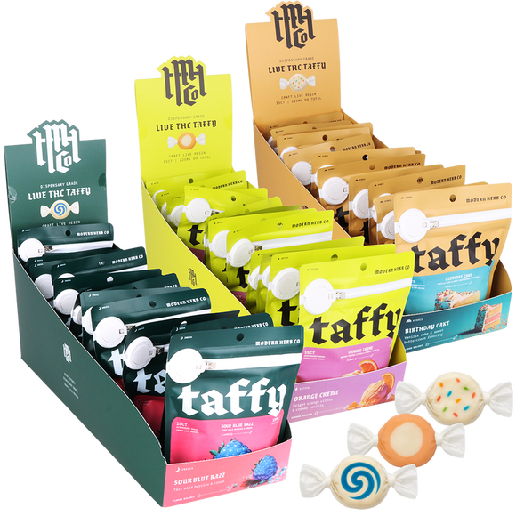 Modern Herb Co Live Resin D9 Taffy | 225mg | 15pc