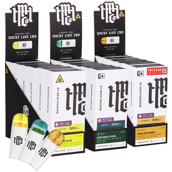 Modern Herb Co. Uncut CBD 1g POD Starter Kit
