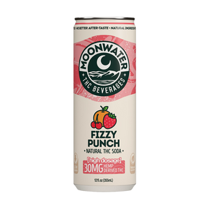 Moonwater Natural Hemp-Derived D9 THC Infused Soda | 12fl oz Can
