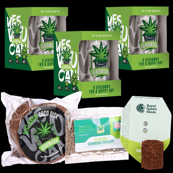 Royal Queen Seeds iGrowCan All-In-One Hemp Grow Kit