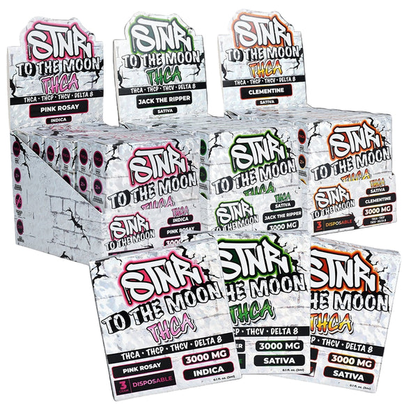 STNR To The Moon THCA Live Resin Disposable Vape | 3g