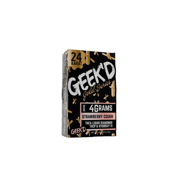 Geek'd Extracts - 24K Gold Series Disposable 4g