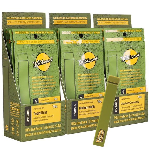 Wildwood Dispensary Grade Live Resin THCA Disposable | 2g