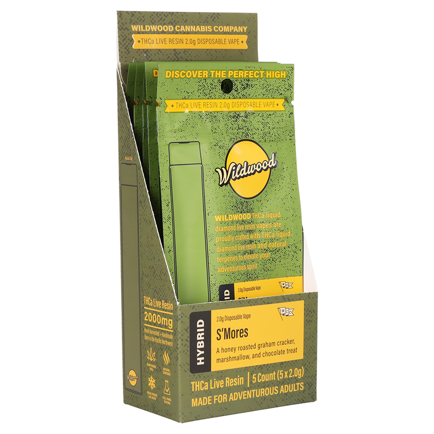 S'mores Disposable Vape Wildwood Dispensary Grade Live Resin THCA Disposable Best Disposable Vapes 2025 - Vaping360 S'mores Disposable Vape Wildwood Dispensary Grade Live Resin THCA Disposable Best Disposable Vapes 2025 - Vaping360